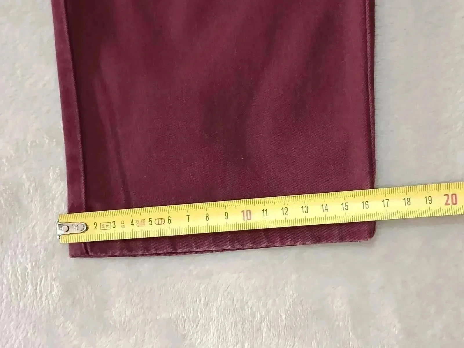Pantalón chino Jules slim burdeos Talla 40 – photo 13